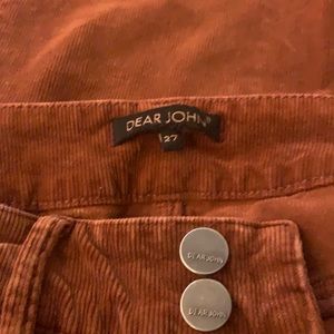 Dear John corduroy flares!